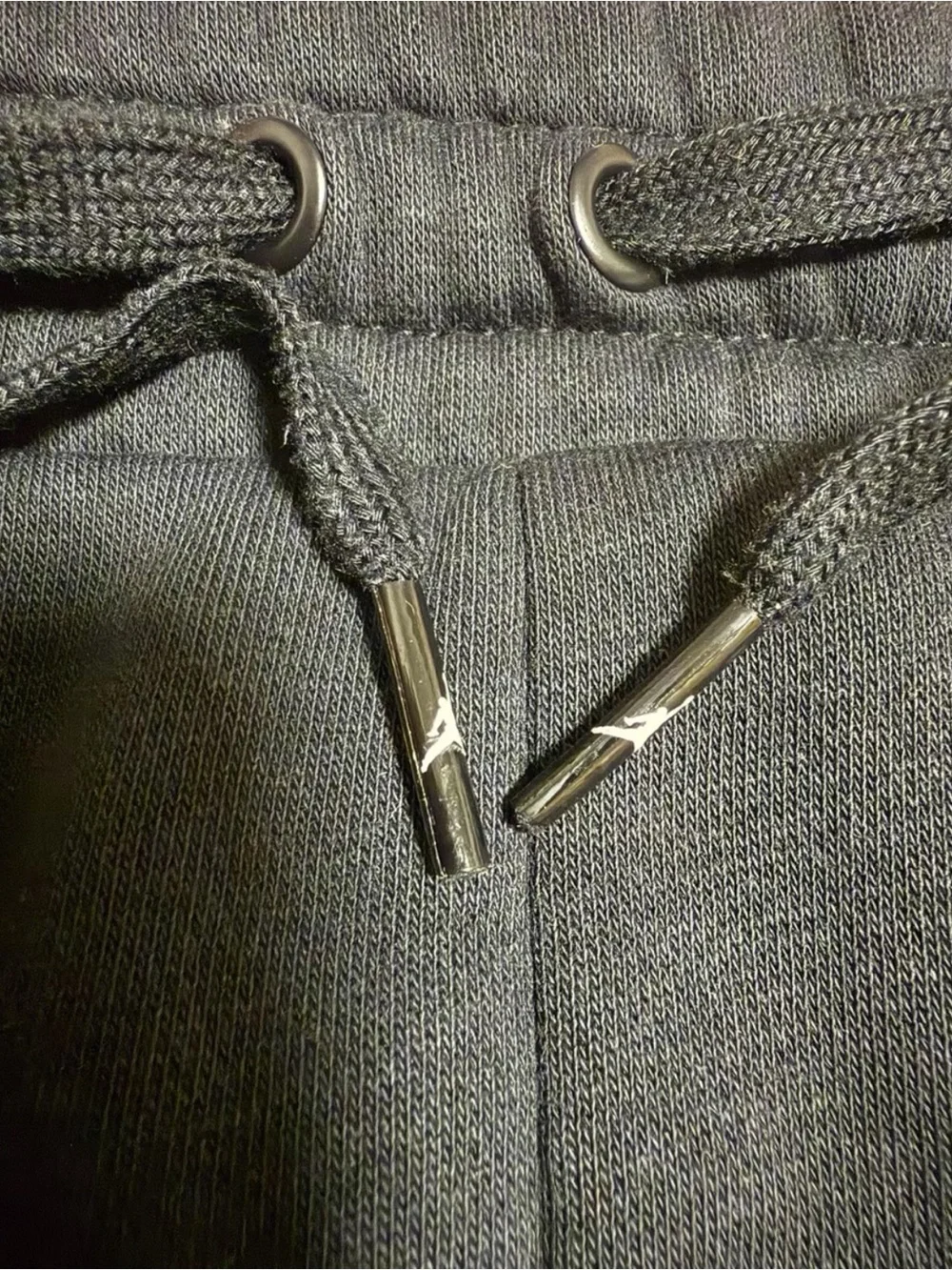 Jordan Black Joggers with White Jumpman Logo